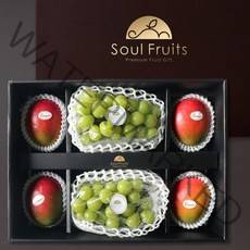 [예손연우] JM 샤인머스켓 애플망고 혼합 선물세트 3kg, 상세 설명 참조