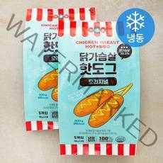 인생닭 닭가슴살 핫도그 오리지널 5개입 (냉동), 500g, 2개