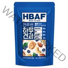 HBAF 바프 먼투썬 하루견과 블루 파우치 10봉 (20gX10봉), 1개