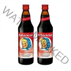 Rotbackchen 로트벡쉔 이뮨 스트롱 쥬스 Immune strong not-from-concentrate juice 700ml 2팩, 1세트