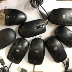 삼성 LG HP 로지텍 USB 마우스 유선, 랜덤, 중고USB마우스