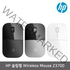 HP Z3700 슬림형 무선마우스 LED 광센서 V0L79AA, HP Z3700 무선마우스 V0L79AA 블랙색상
