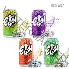 일화 탑씨 350ml*48캔 모음 (사과 포도 파인애플 오렌지) (2박스) 탄산음료, 오렌지+사과