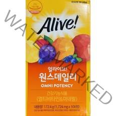 얼라이브 원스데일리 멀티비타민 1 724MG X 100정