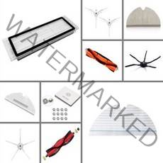 [호환] 샤오미 로보락 S5MAX S6MAXV S6 S6PURE E4 E5 물걸레 소모품 필터 브러쉬 부품, 바퀴