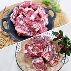 더예쁜한우 한우 잡육 뒷고기 1kg 우시산한우 냉동 1등급이상, 잡육 (노컷팅) 1kg