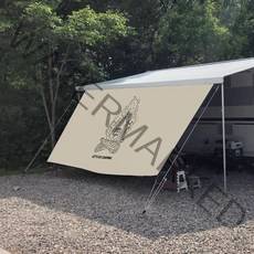 캠프파이어 감성 사이드월 카라반 사이드월 어닝 사이드월사이드월 카라반사이드월 타프스크린 캠핑카사이드월 모터홈사이드월 어닝사이드월 어닝타프사이드월 피아마어닝 툴레어닝 차량용어닝 캠핑타프 레일타프, 3.0M (심지5mm)-텐트