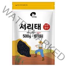 엉클탁 2022년산 햇곡 국산 서리태, 1개, 500g