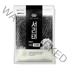 더담은 2022년산 햇곡 서리태, 1개, 500g