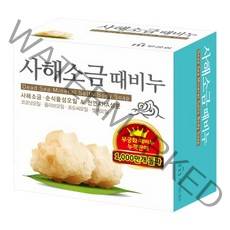 무궁화 사해소금 때비누 목욕비누, 100g, 6개