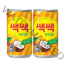 롯데칠성음료 쌕쌕 제주감귤 음료, 180ml, 30개