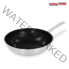 킴스쿡 시너지 2ply 스텐 알루미늄 궁중팬 웍 28cm