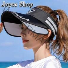 Joyce shop 오래달리기 여성 모자 썬캡 자외선차단 얼굴 가리개 여성썬캡 햇빛가리개 여름 햇빛차단 마스크 등산 낚시 골프 용품