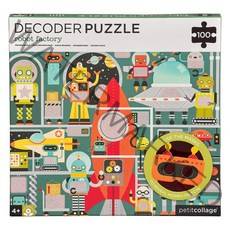 쁘띠꼴라쥬 퍼즐 Decoder Puzzle - 로봇공장 (Robot Factory), 1개