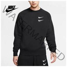[나이키] NIKE 더블 스우시 크루 맨투맨 DB4960-010