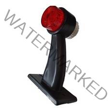 대성부품 LED 24V 토끼등 대형 E9 SL-10 적/백 조수석, 1개
