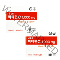 종근당 비타민C 1 000mg x 200정 2박스 13개월 10일분, 1000mg