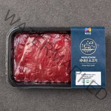 목우촌 국내산 소고기 양지 미절단 국거리용 (냉장), 300g, 1개