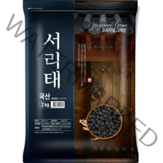 오리지널그레인 2022년산 서리태, 2kg, 1개