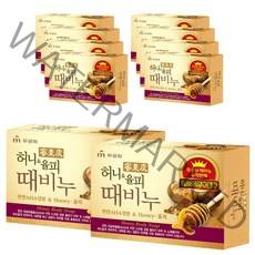 무궁화 허니&율피 때비누, 100g, 10개입