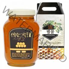 자연에서 온 소백산벌꿀 햇꿀 사양벌꿀 2.4kg, 갈색벌꿀(사양 잡화), 2병