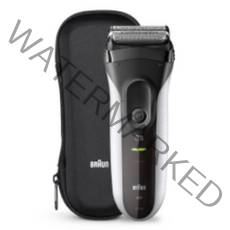 브라운 시리즈 3 ProSkin 3040s 전기면도기 White 정밀 트리머 충전식 무선 습식건식 면도기, BRAUN- 3040GS