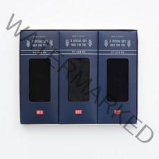 BYC 남성 양말 선물 세트 3족 남자 정장 장목 신사 만원 이하 선물 추천 추석 명절 설날 SSM0143