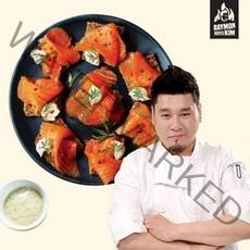 레이먼킴 스페셜 훈제연어 슬라이스 200g x 4팩+홀스래디쉬소스 150g x 1병+씨겨자소스 150g x 1병, 단품