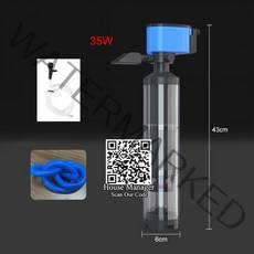 수족관냉각기 수조냉각기 해수 어항 쿨링 냉각기 110v 220v 수족관 필터 5in1, 35w 필터 펌프, 미국 플러그 어댑터 110v