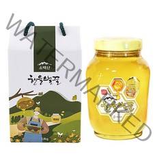 한울벌꿀 프리미엄 자연산 100% 국내산 아카시아꿀 2.4kg, 옵션2 : 초록포장, 1개