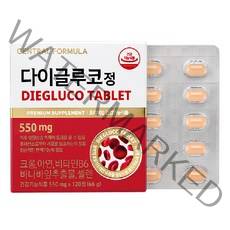 센트럴포뮬러 바나바잎 추출물 다이글루코정, 1개, 120정