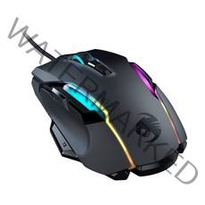 로캣 KONE AIMO Remastered RGB 게이밍 유선마우스, BLACK