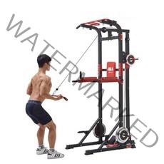 K4스포츠아몸디 K4-333 치닝디핑 209cm 철봉 턱걸이 스탠드철봉 풀업바 친업 푸쉬업바 홈트