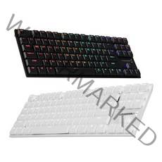 앱코 K640T SLIM 축교환 무빙 LED 텐키리스 게이밍 기계식 블랙 적축, 블랙 청축