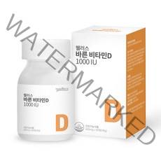 웰러스 바른 비타민D1000IU, 90정, 1개