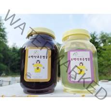 소백산벌꿀 자연산꿀 잡꿀 진짜꿀 숙성꿀 꿀차, 밤꿀 2.4kg, 1개