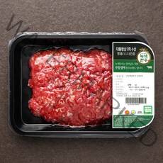 무항생제 인증 녹색 한우 1+등급 다짐육 (냉장), 250g, 1팩