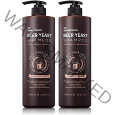 닥터방기원 맥주 효모 탈모증상 완화 샴푸, 1000ml, 2개