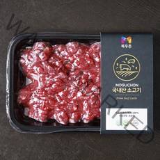 목우촌 국내산 소고기 안심 다짐육 이유식용 (냉장), 200g, 1개