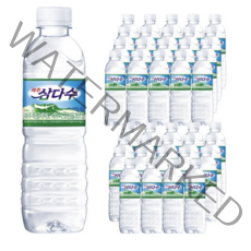 제주 삼다수 그린 무라벨 500ml 40개, 상세페이지 참조