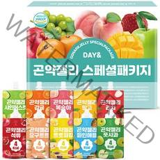 참앤들황토농원 데이앤 곤약젤리 스페셜 10종 x 3p 세트, 1세트