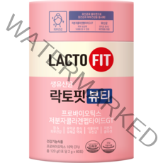 종근당건강 락토핏 생유산균 뷰티 60개입, 120g, 1개