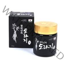 정품)봉화산속도라지 발효진액 약도라지 유기농 도라지청 도라지진액 액기스 목감기에 좋은 생도라지청 기관지 미세먼지 흑도라지청 160g 1병, 1개