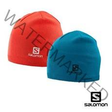 살로몬 1819 SALOMON BEANIE 살로몬비니 모자, 레드