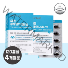 유한 루테인 지아잔틴 20mg 유한양행 루테인 류테인 뉴테인 황반 눈건강 영양제 2통