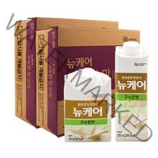 대상 웰라이프 대상 뉴케어 구수한맛 200ml X 60팩, 60개, 상세페이지 참조