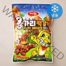 하림 용가리 떡갈비 (냉동), 600g, 1팩