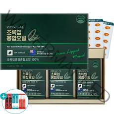 뉴질랜드 초록입 홍합 오일 HACCP 인증 300mg 30캡슐 + 사은품 증정, 30정, 3개