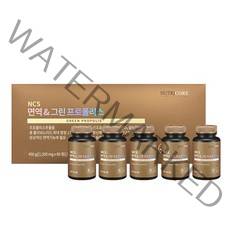 뉴트리코어 NCS 면역엔 그린 프로폴리스 60정 5병, 300정, 1개