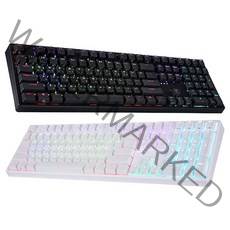 앱코 HACKER PBT RGB 무접점 유선키보드 45g, KN10, 블랙, 일반형